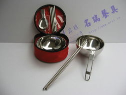 揭阳厂家礼品定做,旅行折叠餐具,宣传礼品,便携环保餐具,布包餐具产品大图 揭阳市名瑞不锈钢餐具制品厂
