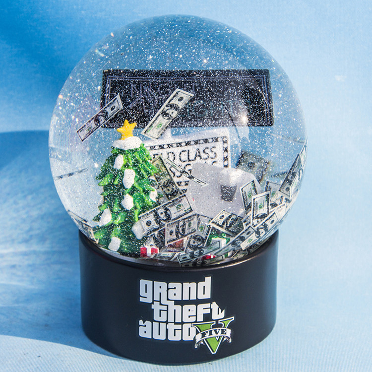 东莞市天雅工艺礼品 专业定制发光雪花球与树脂圣诞老人，打造节日梦幻氛围